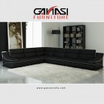 Leather sofa A1121B